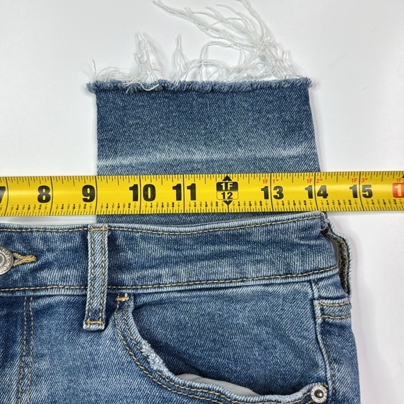 Old Navy Rock Star Mid Rise Super Skinny Jeans Size 4 - Picture 7 of 11